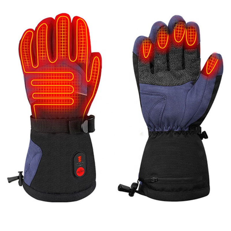 Leather Work Winter Gloves - 7.4V Dayanıklı Sığır Derisi İş Eldivenleri