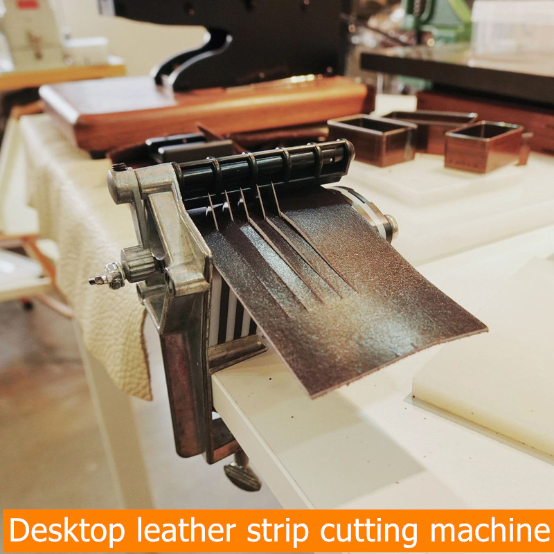 Leatherworking Equipment - DIY Masaüstü Deri Şerit Kesme Makinesi,