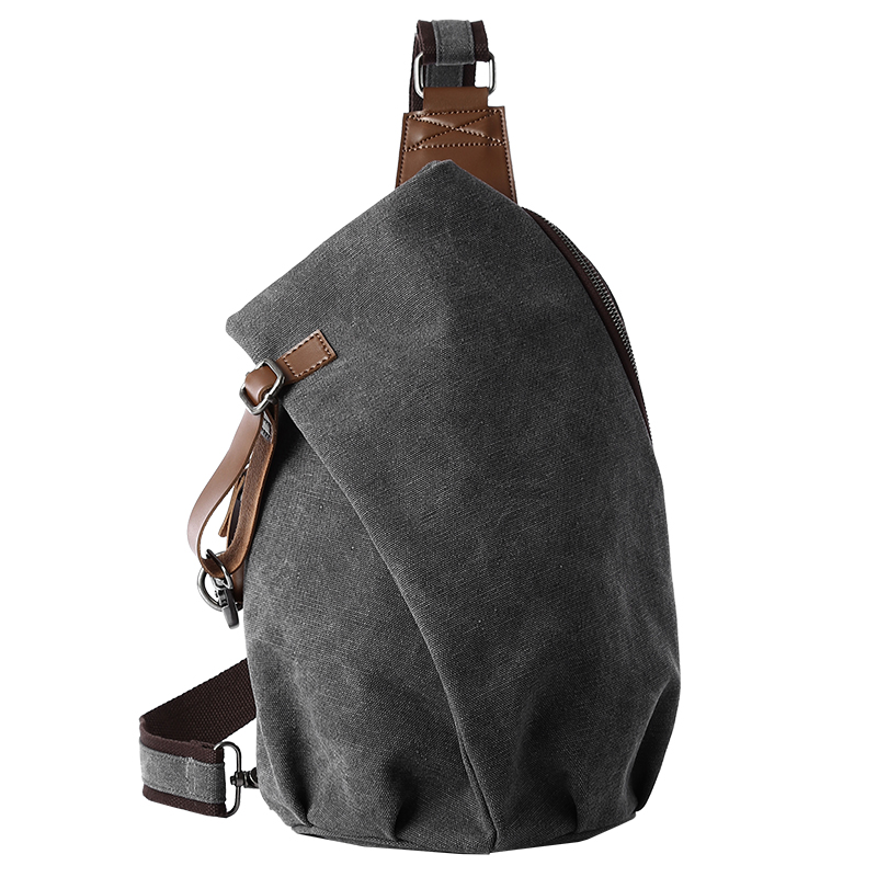 Leather Work Backpack - MTE ELAN Büyük Kapasiteli Retro Kanvas