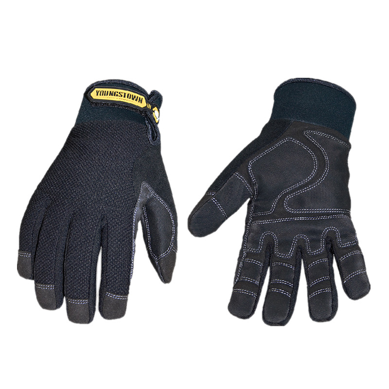 Leather Work Winter Gloves - 100% su geçirmez, rüzgar geçirmez, aşınmaya