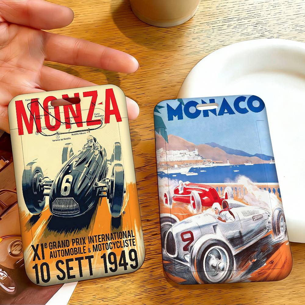 Vintage Araba Yarışı Monako 1  - Leather Work For Car incelemesi ve fiyatı