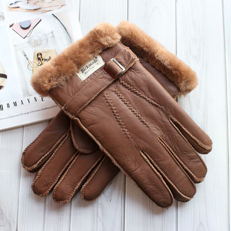 Koyun derisi kürk eldiven erke - Leather Work Winter Gloves incelemesi ve fiyatı