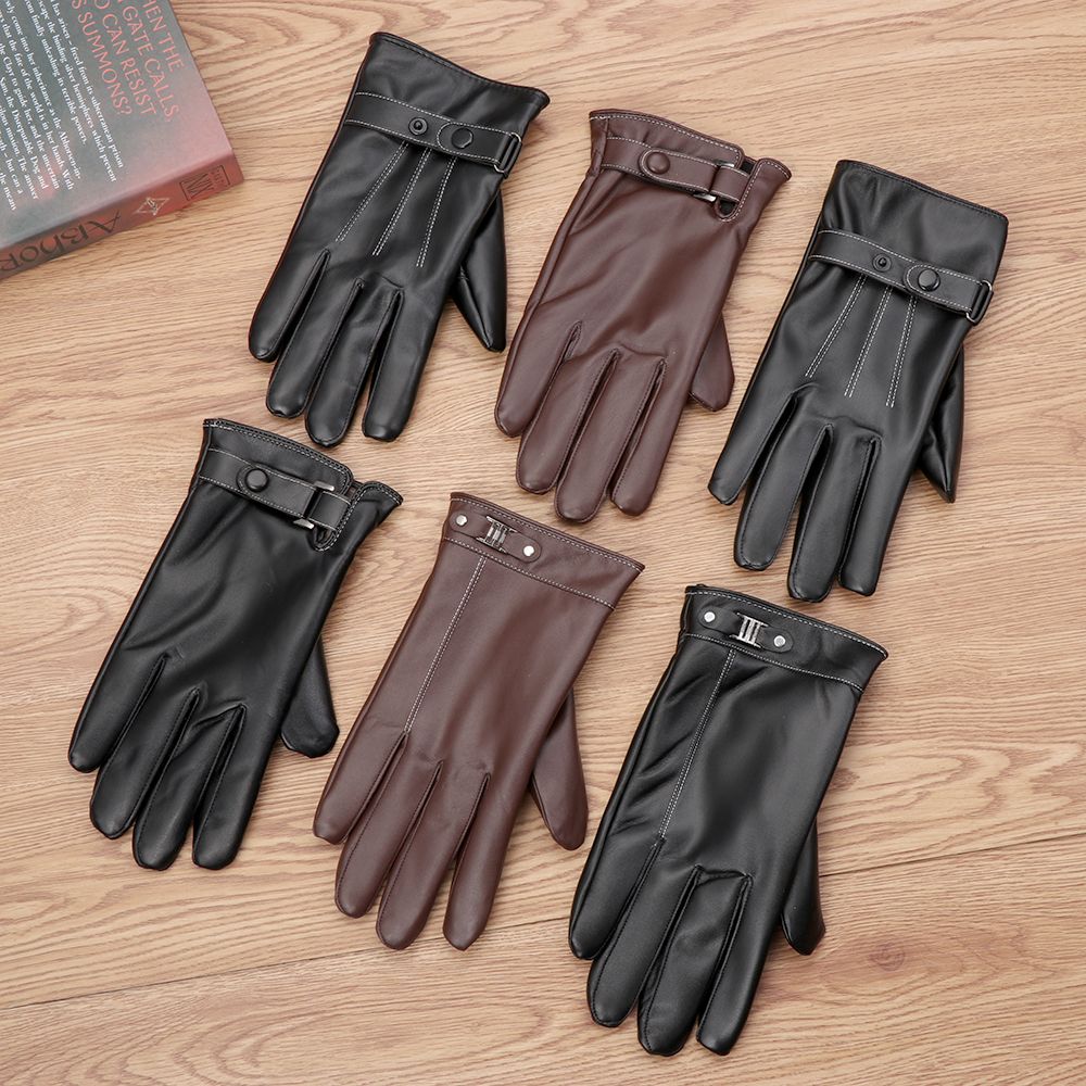 Erkek polar termal deri eldive - Leather Work Winter Gloves incelemesi ve fiyatı