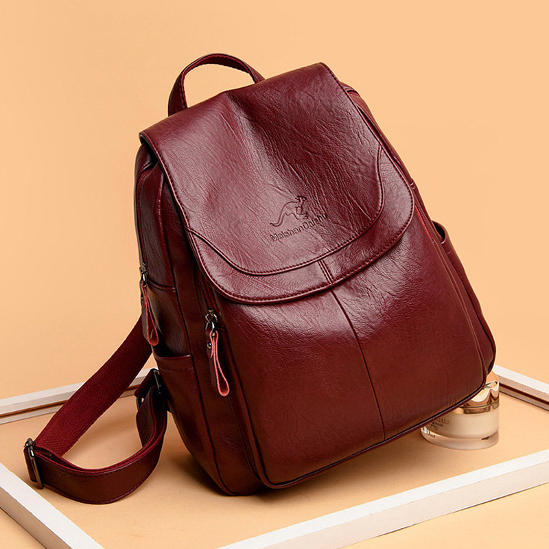 Kadınlar için Vintage Yumuşak  - Leather Work Backpack incelemesi ve fiyatı