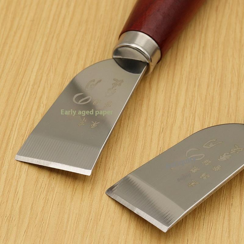 Yeni: Ahşap Saplı Deri Kesme B - Leatherworking Equipment incelemesi ve fiyatı