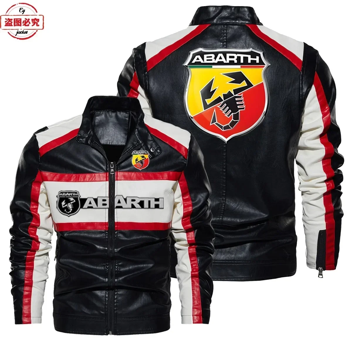 ABARTH araba logosu deri ceket - Leather Work For Car incelemesi ve fiyatı