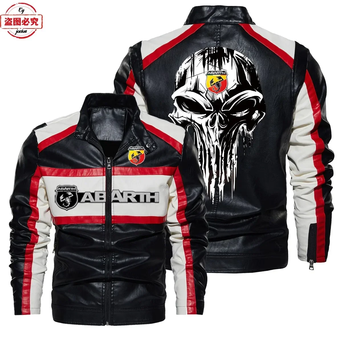 ABARTH araba logosu deri ceket - Leather Work For Car incelemesi ve fiyatı