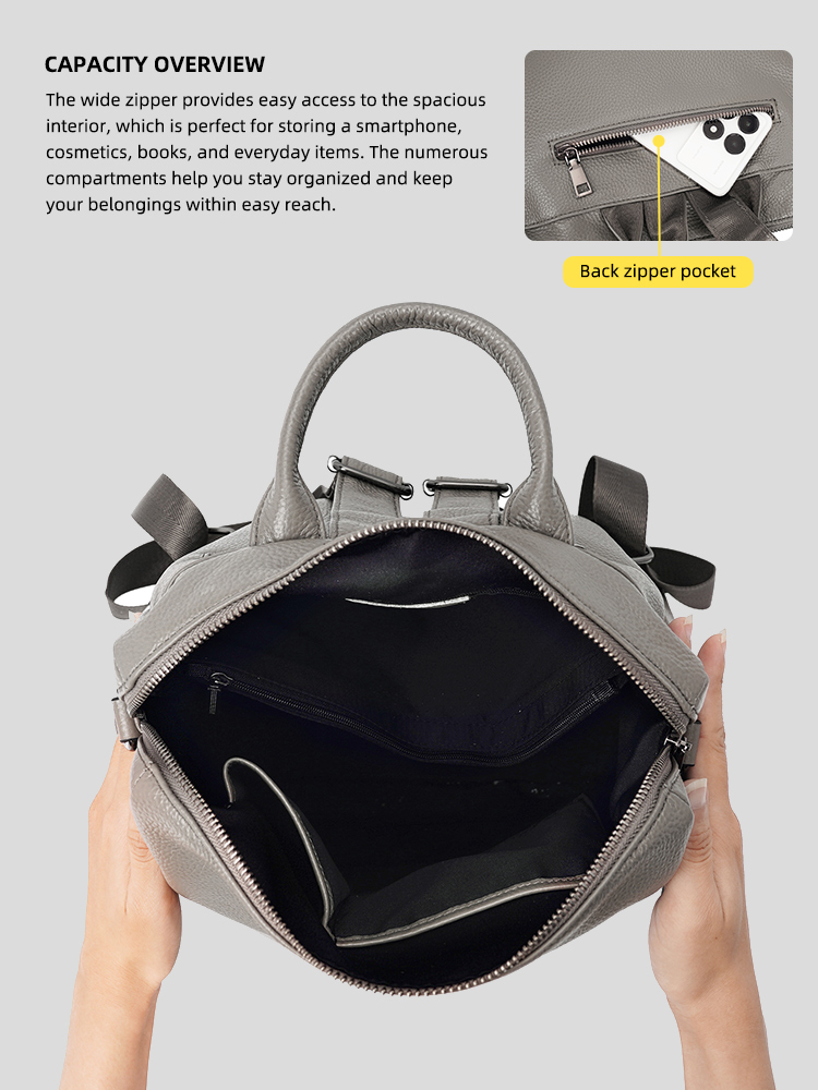 Zency Premium Hakiki Deri Çok  - Leather Work Backpack incelemesi ve fiyatı