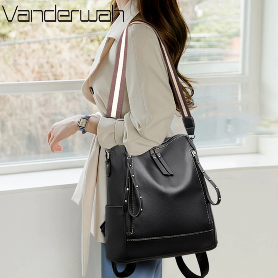 Marka lüks sırt çantaları yumu - Leather Work Backpack incelemesi ve fiyatı