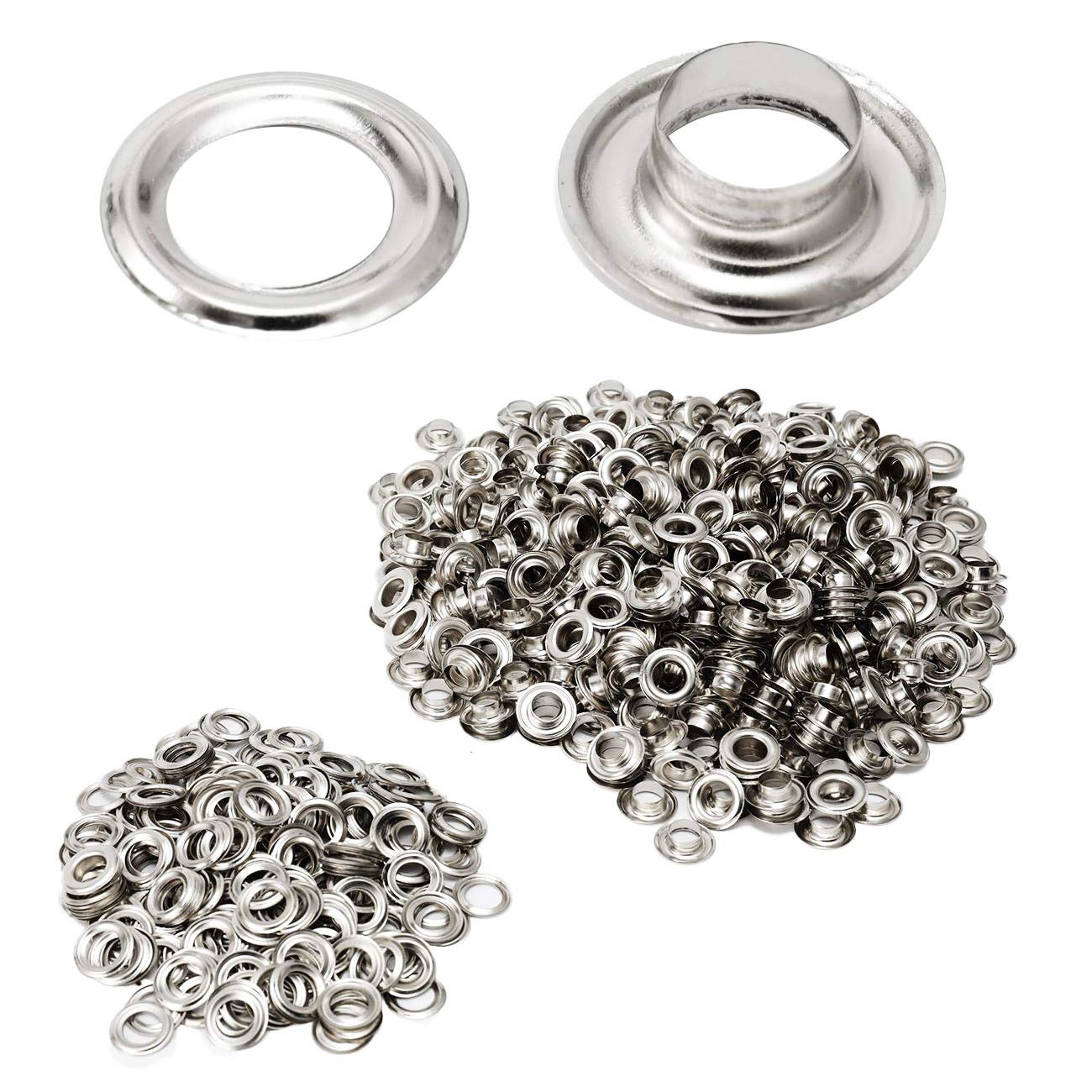 1000 adet Grommet kiti Metal h - Leatherwork Eyelets incelemesi ve fiyatı