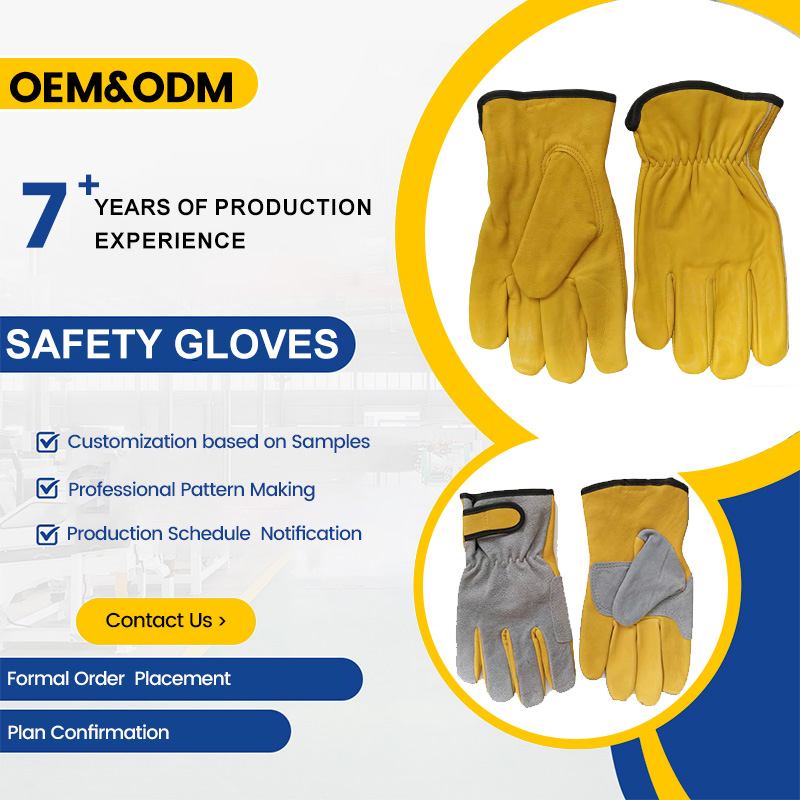 Özel logolu, yüksek kaliteli,  - Leather Work Winter Gloves incelemesi ve fiyatı