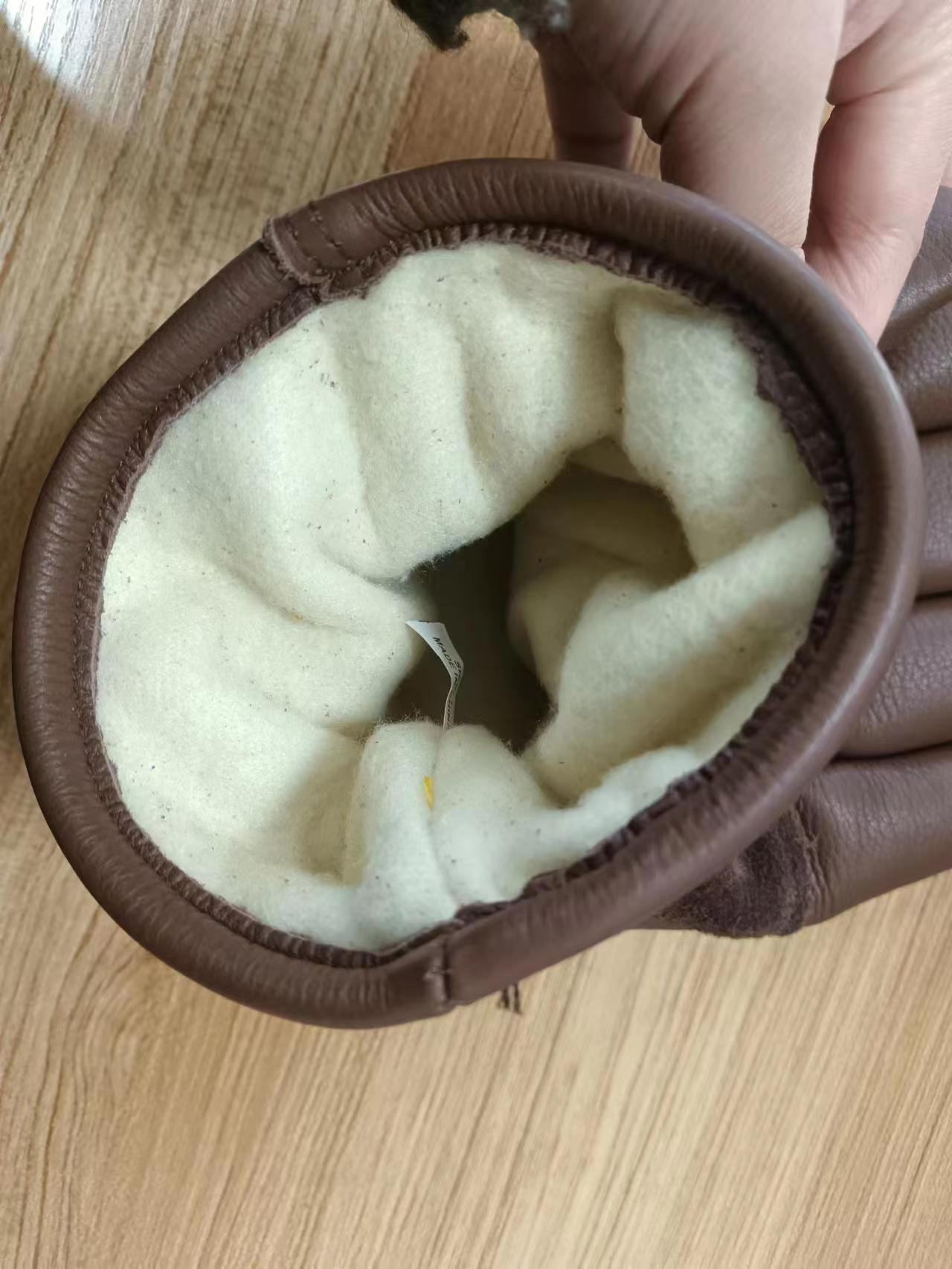 Kahverengi Kış Termal Soğuk İş - Leather Work Winter Gloves incelemesi ve fiyatı
