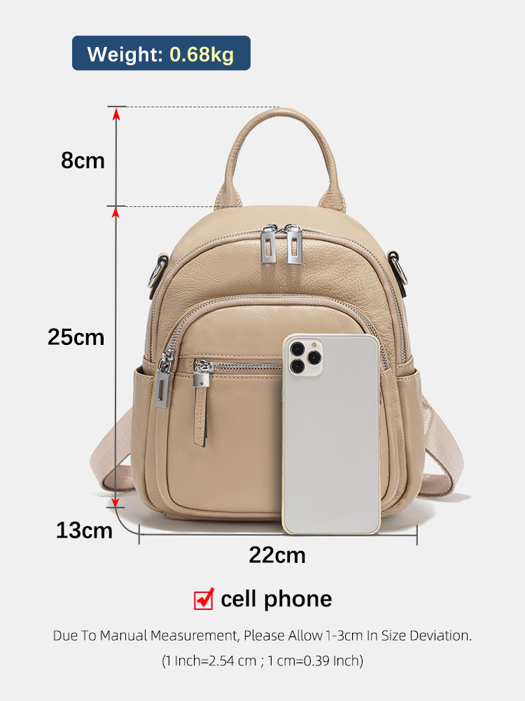 Zency Hakiki Deri Küçük Sırt Ç - Leather Work Backpack incelemesi ve fiyatı