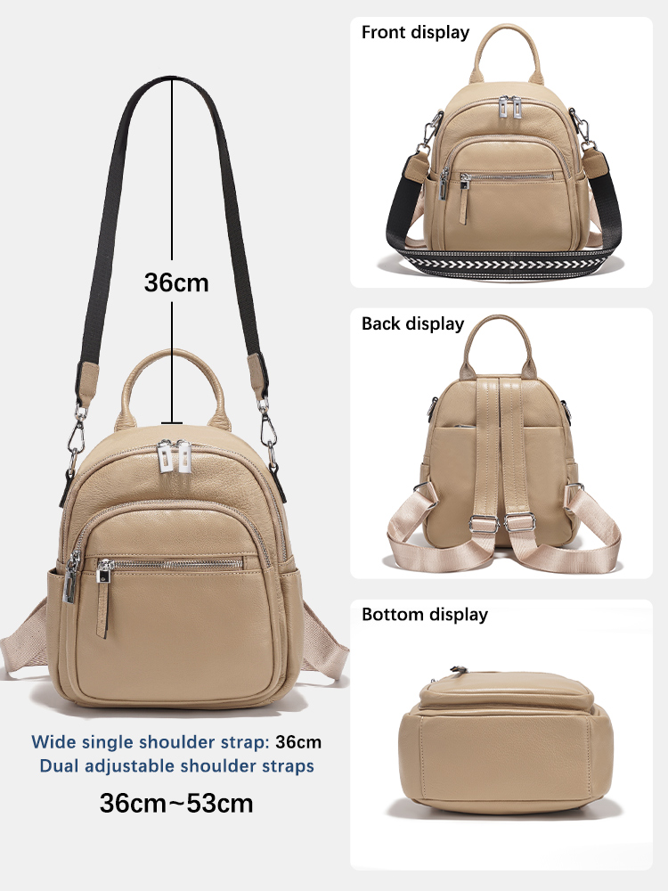 Zency Hakiki Deri Küçük Sırt Ç - Leather Work Backpack incelemesi ve fiyatı