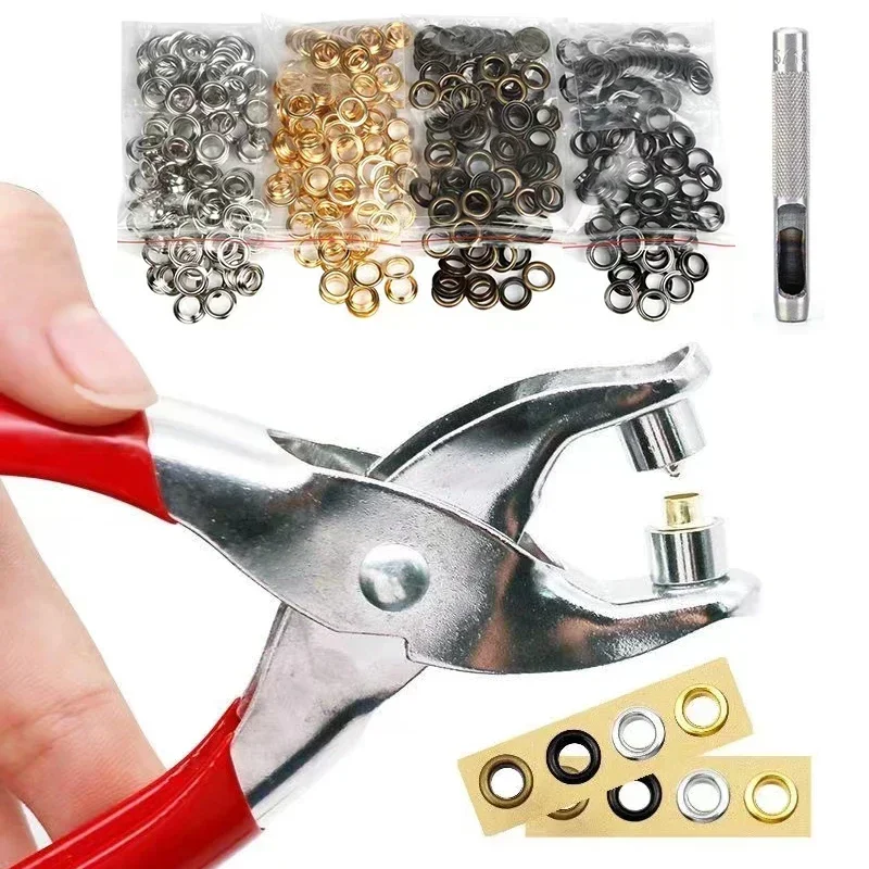 100 takım 4mm Metal Kuşgözü ve - Leatherwork Eyelets incelemesi ve fiyatı