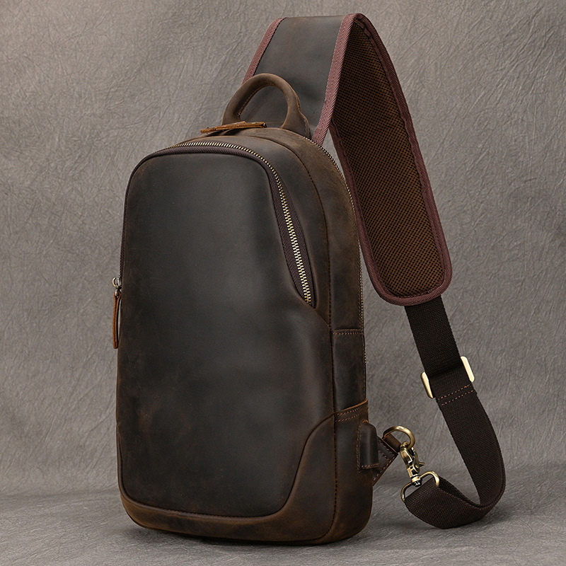 Büyük boy nedensel göğüs çanta - Leather Work Backpack incelemesi ve fiyatı