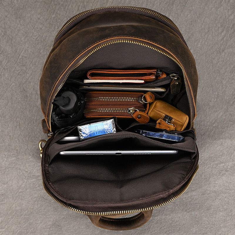 Büyük boy nedensel göğüs çanta - Leather Work Backpack incelemesi ve fiyatı