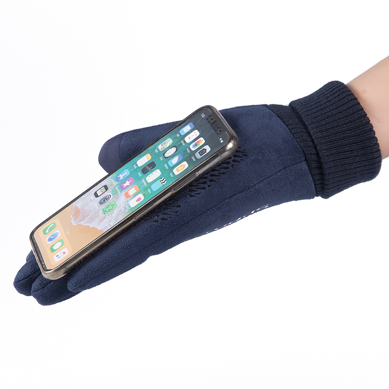 Erkekler kış süet deri peluş k - Leather Work Winter Gloves incelemesi ve fiyatı