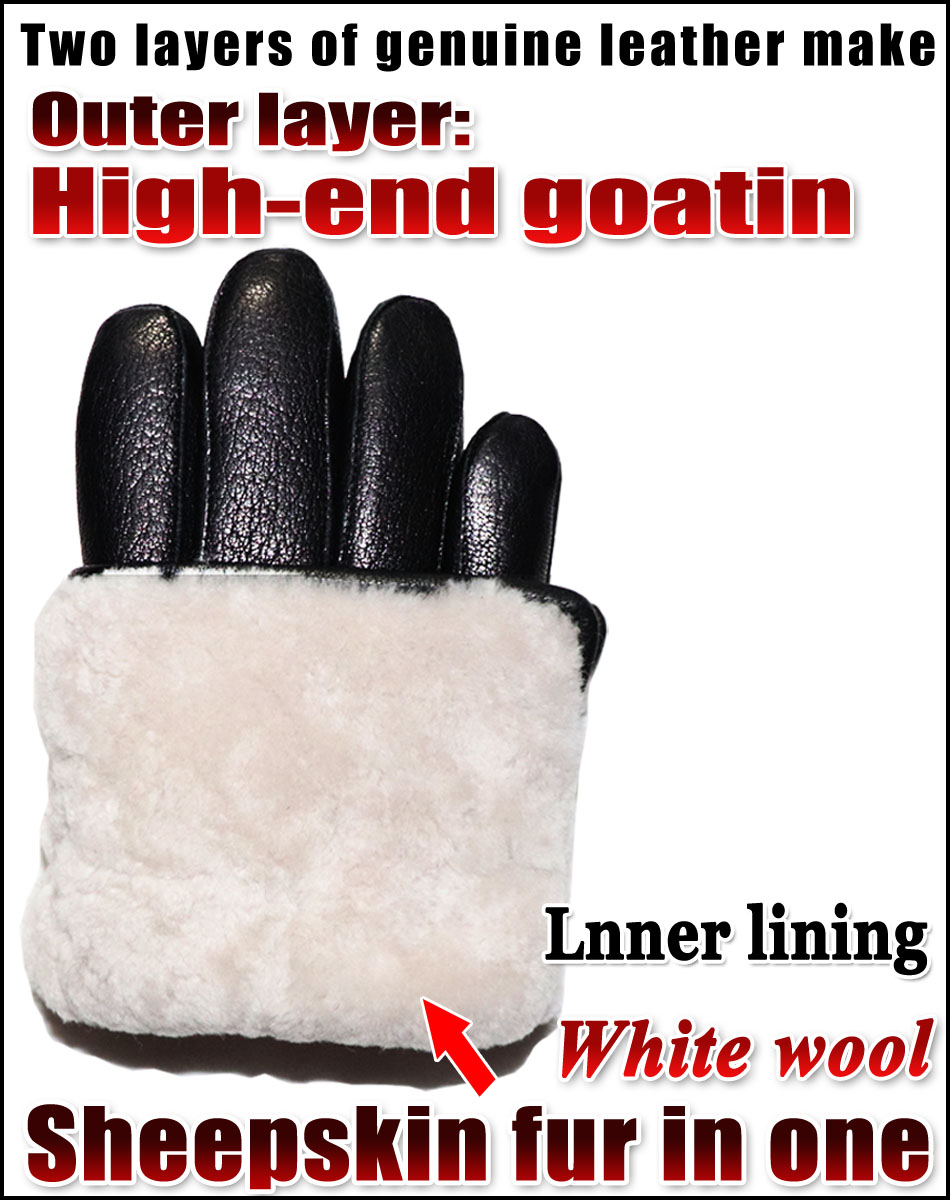 Geyik Derisi Dokusu Erkek Kadı - Leather Work Winter Gloves incelemesi ve fiyatı