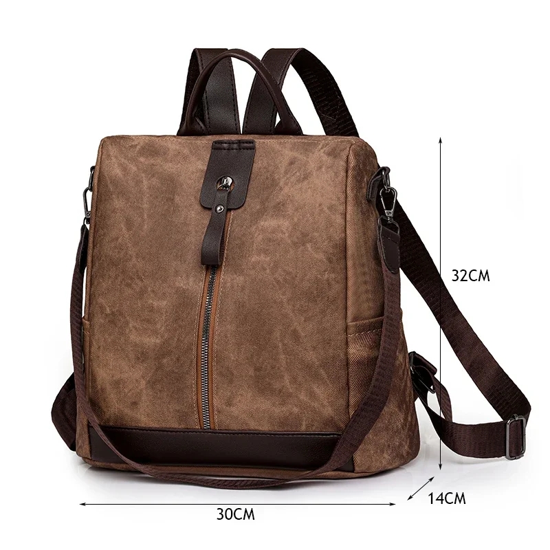 Moda Anti-hırsızlık Sırt Çanta - Leather Work Backpack incelemesi ve fiyatı