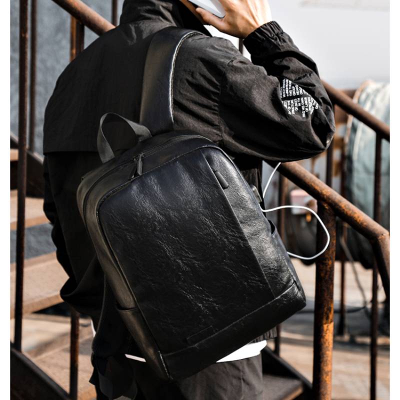 Erkekler Moda Sırt Çantası PU  - Leather Work Backpack incelemesi ve fiyatı