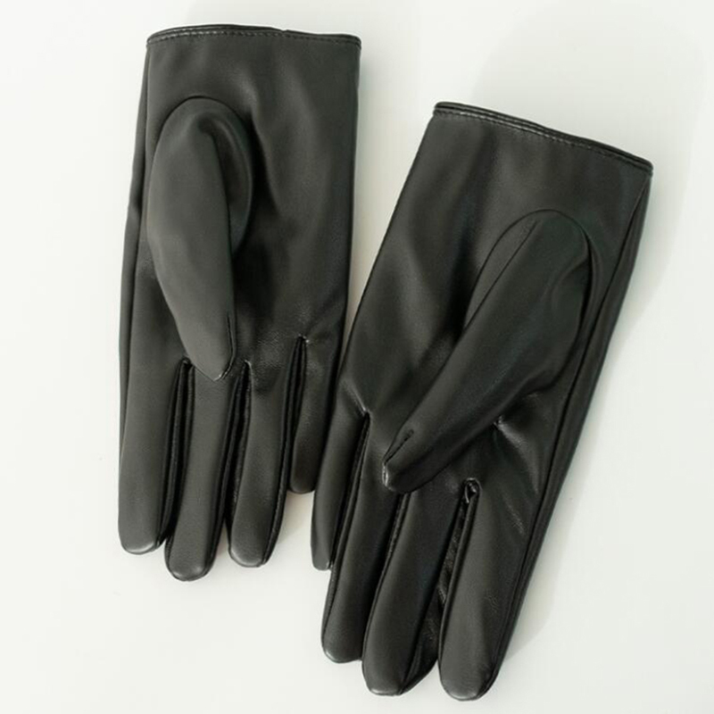 Kadın Hollow şeftali kalp PU d - Leather Work Winter Gloves incelemesi ve fiyatı